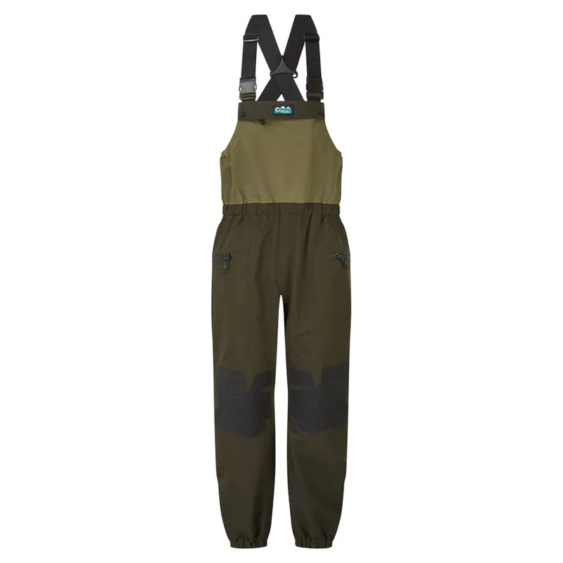 Ridgeline Agri Pro Womens Work Bib Overalls - Deep Forest-7