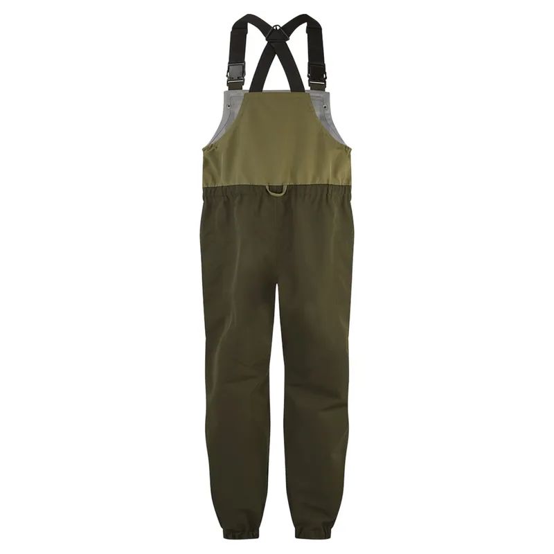 Ridgeline Agri Pro Men's Waterproof Work Bib Overalls - Deep Forest-3