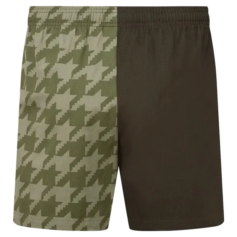 Ridgeline Backslider Men's Shorts - Deep Forest Print-1