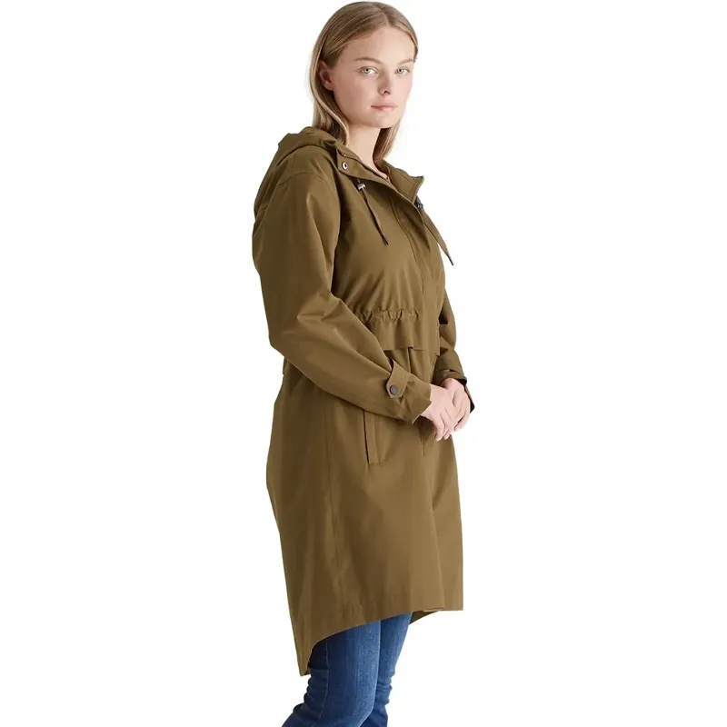 Ridgeline Blakeney Women's Parka - Teak-1