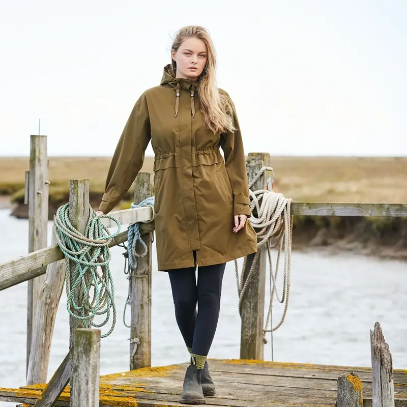 Ridgeline Blakeney Women's Parka - Teak-6