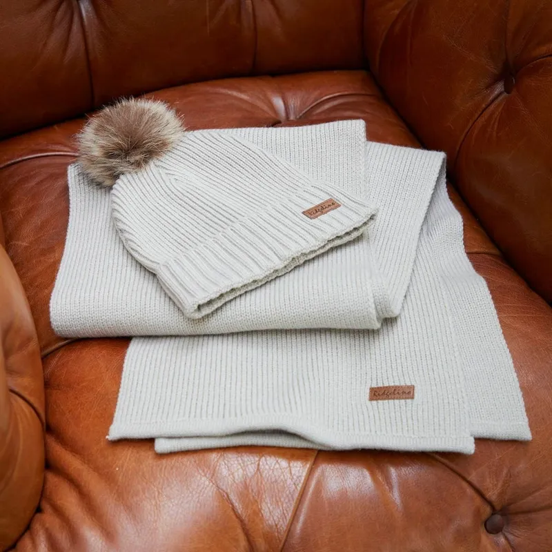 Ridgeline Baltic Women's Bobble and Scarf - Sand
