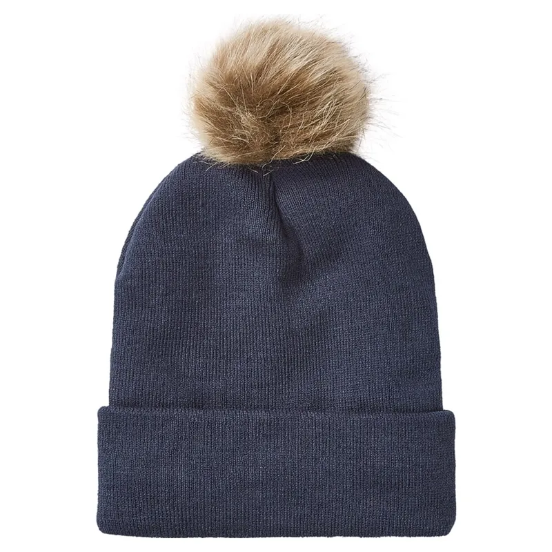 Ridgeline Heritage Fine Knit Pom Hat - Tarn-2