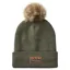 Ridgeline Heritage Fine Knit Pom Hat - Moss