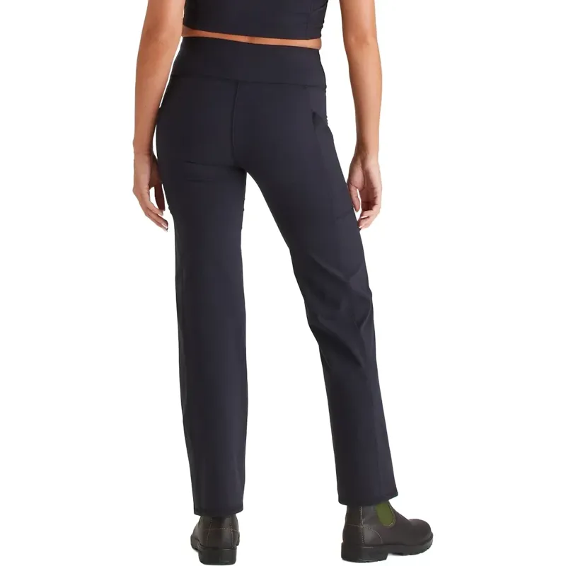 Ridgeline Infinity Straight Leg Women's Leggings - Black-1