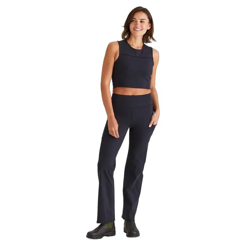 Ridgeline Infinity Straight Leg Women's Leggings - Black-2