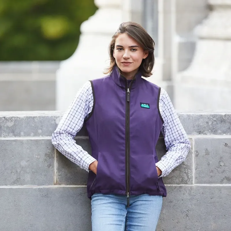 Ridgeline Kodiak Womens Fleece Vest - Nightshade-2