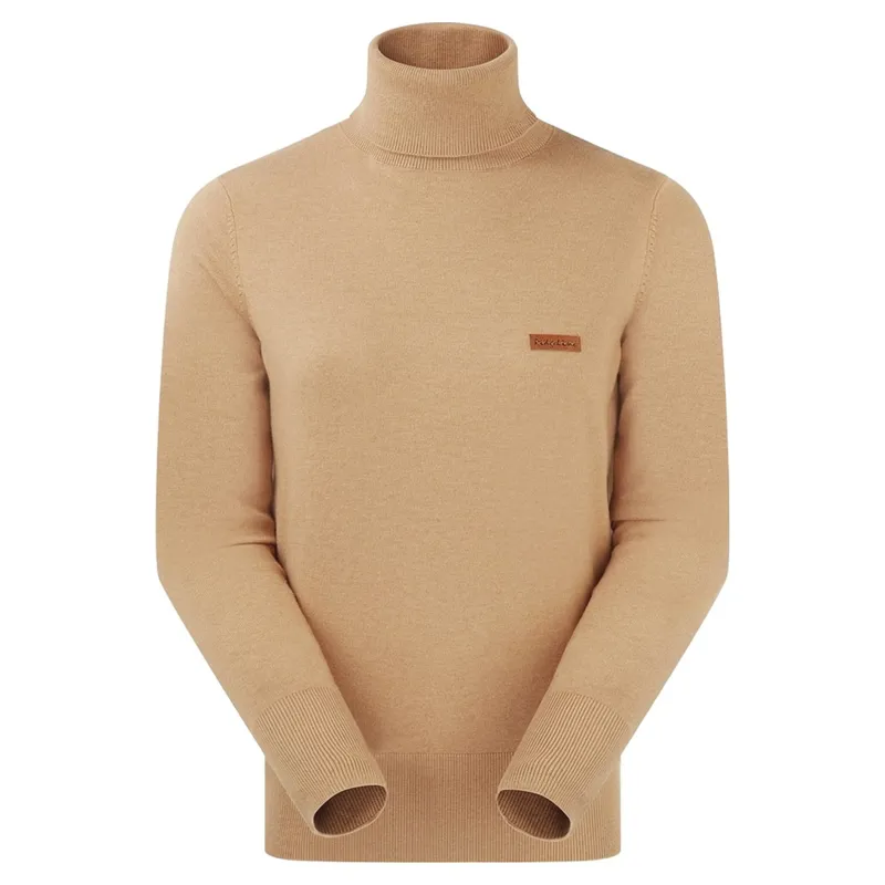 Ridgeline Melford Women's Turtleneck Knit Sweater - Sienna-3