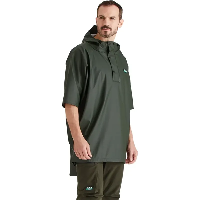 Ridgeline Signature Unisex Poncho - Deep Forest