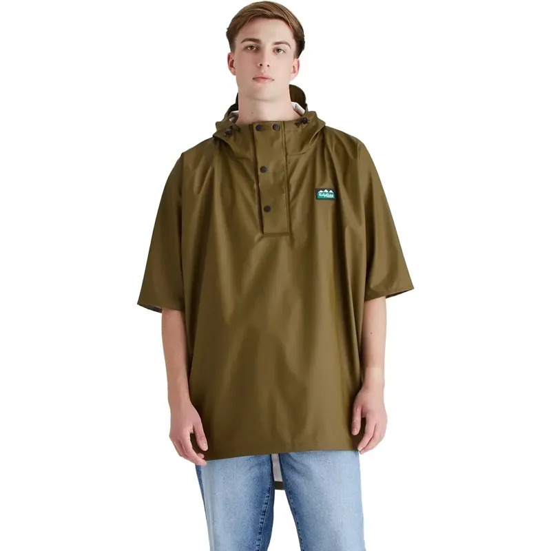 Ridgeline Signature Unisex Poncho - Teak