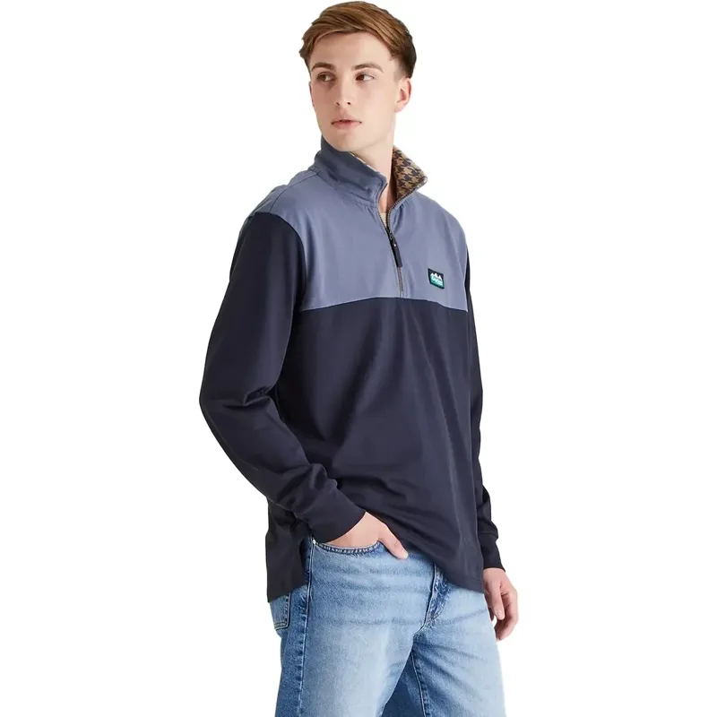 Ridgeline Salthouse Men's 1/4 Zip Top - Navy