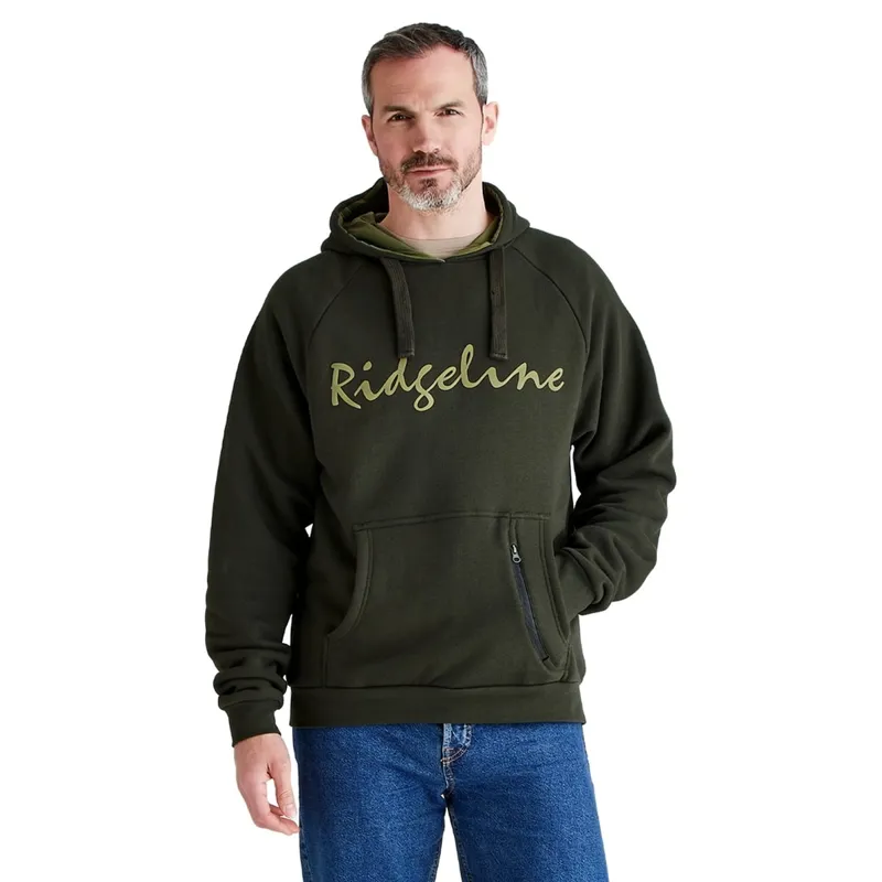 Ridgeline Performance Signature Men's Hoodie - Deep Forest