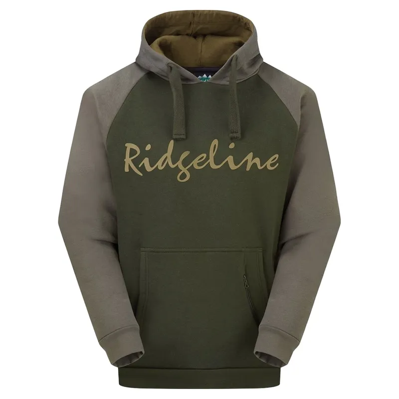 Ridgeline Performance Signature Men's Hoodie - Deep Forest-4