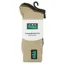 Ridgeline Cotton Work Mid Length Socks 3 Pack - Olive Multi