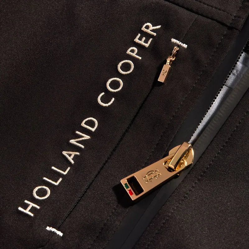 Holland Cooper Riding Shell Womens Waterproof Jacket - Black-5