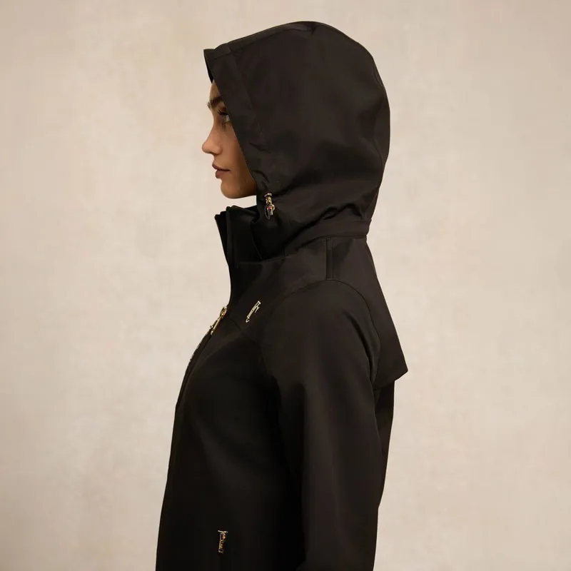 Holland Cooper Riding Shell Womens Waterproof Jacket - Black-8
