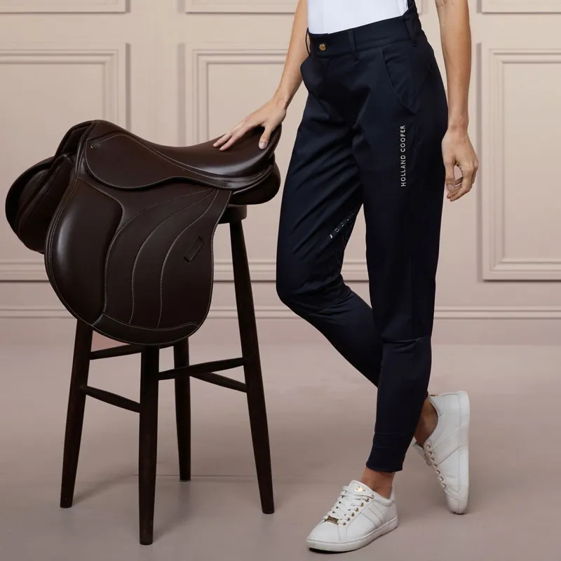 Holland Cooper Riding Shell Ladies Waterproof Pants - Ink Navy