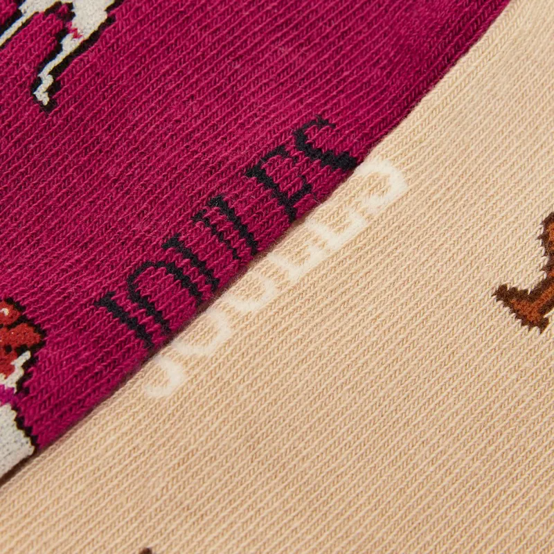 Joules Rilla Women's Ankle Socks 2 Pack - Dog-2