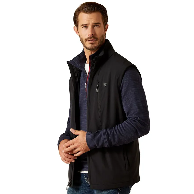 Ariat Rion StretchShell Mens Insulated Vest - Black