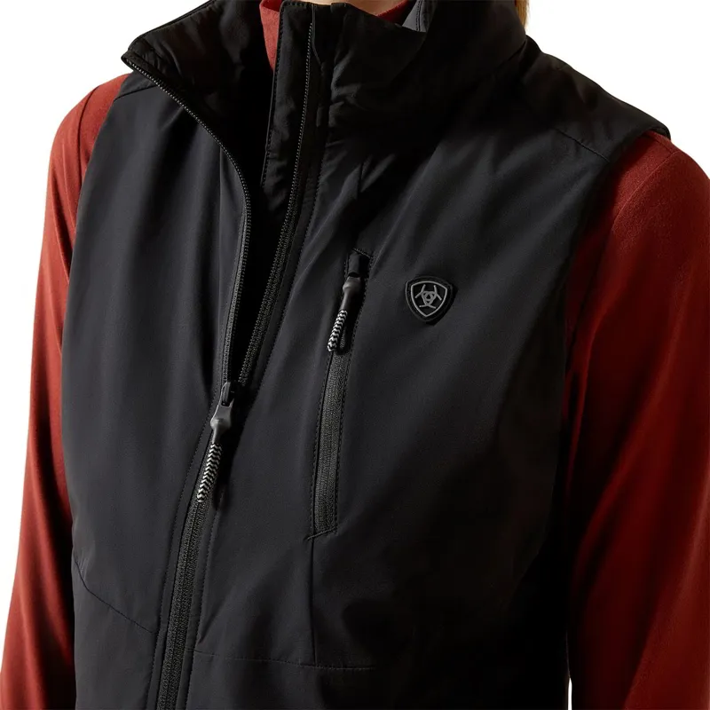 Ariat Rion StretchShell Womens Insulated Vest - Black-2