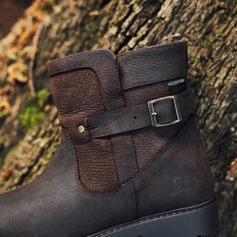 Chatham Ripon Womens Waterproof Ankle Boots - Dark Brown-6