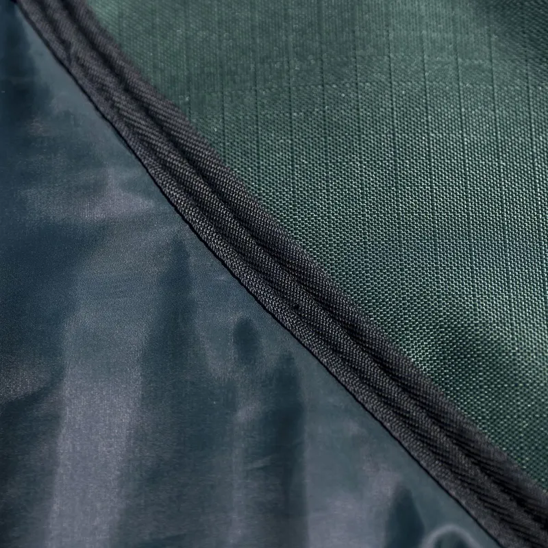 Amigo Ripstop 900D Plus 0g Turnout Blanket - Dynasty Green/Navy/Silver-5