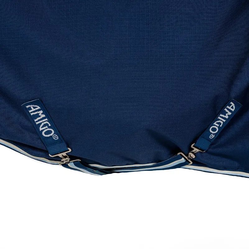 Amigo Pony Ripstop 900D Plus 0g Turnout Blanket - Witney Navy-6