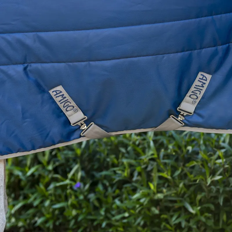 Amigo Ripstop Insulator 200g Stable Blanket - Navy/Titanium Grey-3