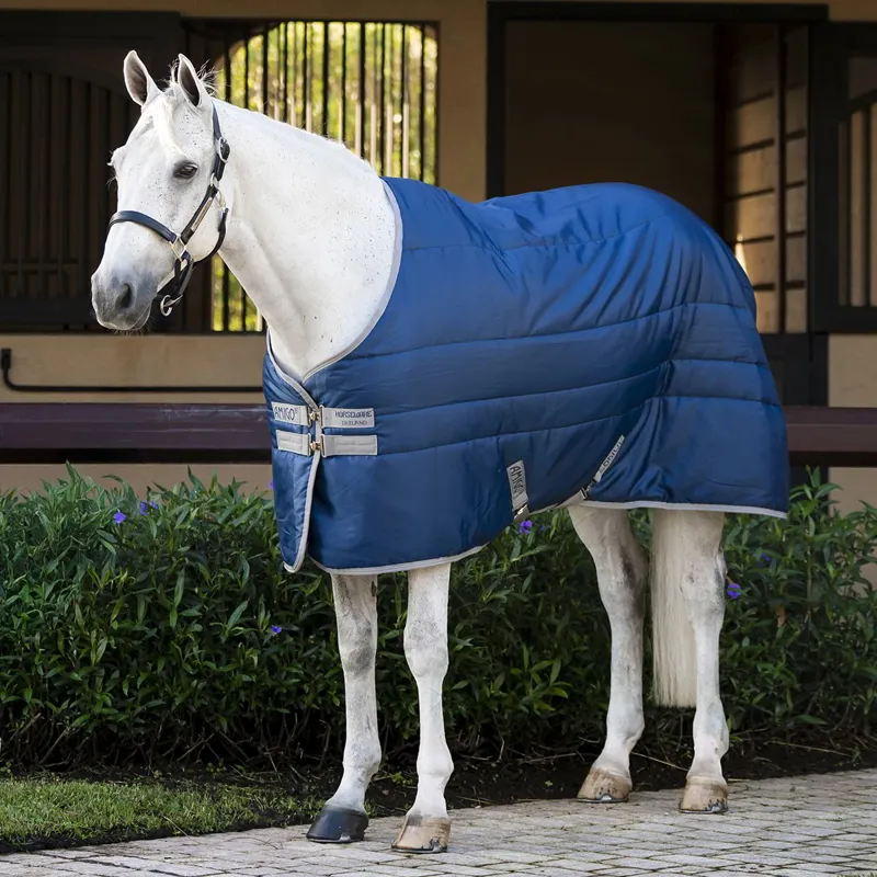 Amigo Ripstop Insulator 200g Stable Blanket - Navy/Titanium Grey