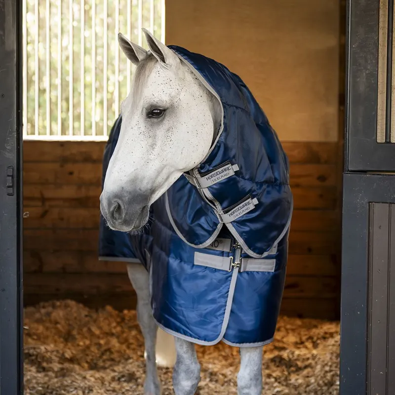 Amigo Ripstop Insulator Plus 550g Stable Blanket - Navy/Titanium Grey-4