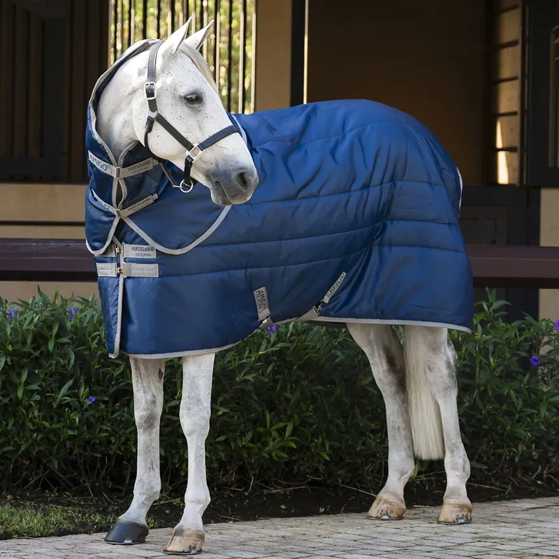 Amigo Ripstop Insulator Plus 550g Stable Blanket - Navy/Titanium Grey