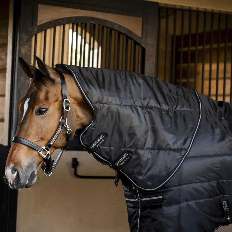 Amigo Ripstop Insulator Plus 200g Detach Neck Stable Blanket - Black-2
