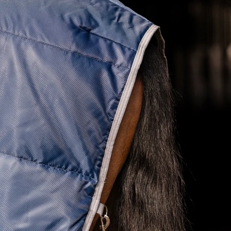 Amigo Ripstop Insulator Plus Pony 200g Stable Blanket - Navy/Titanium-6