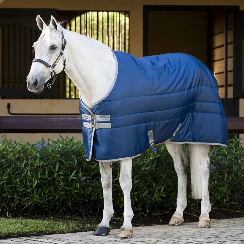 Amigo Ripstop Insulator 350g Stable Blanket - Navy/Titanium Grey