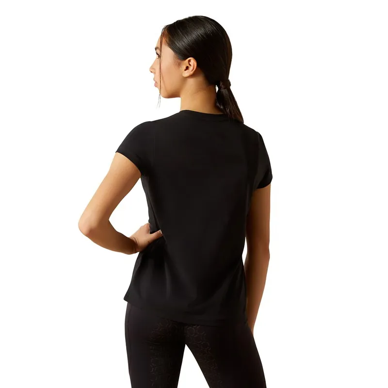 Ariat Ritzy Girls Short Sleeve Tee - Black-1