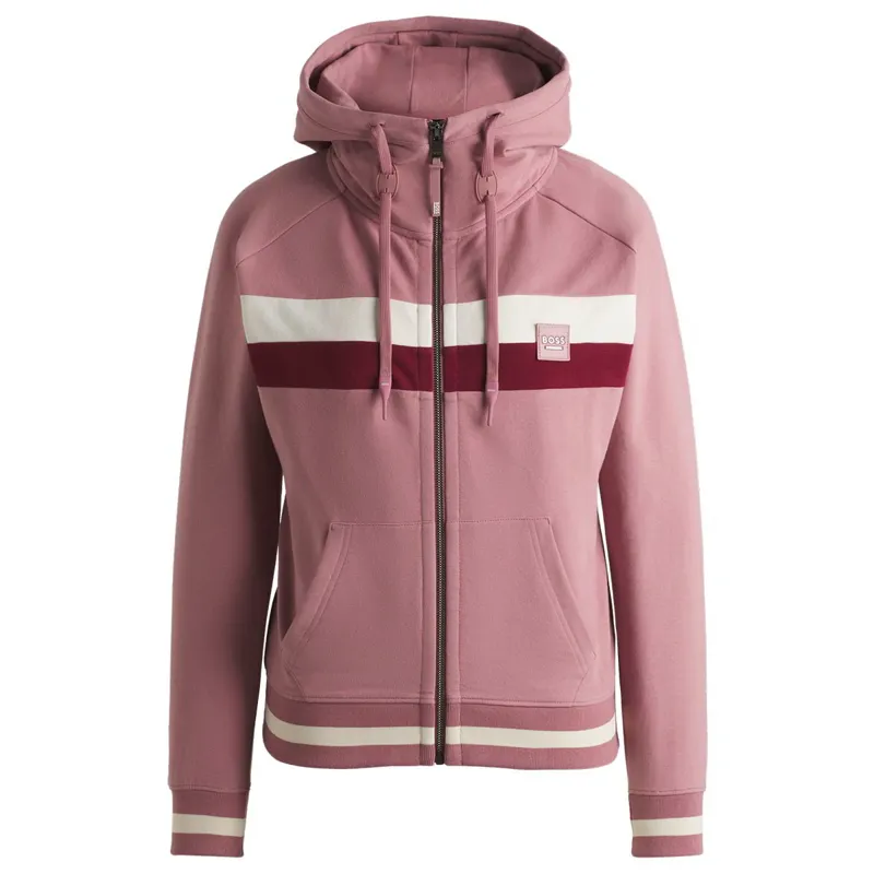 BOSS Equestrian Riva Women's Full Zip Hoodie - Rose Haze-1