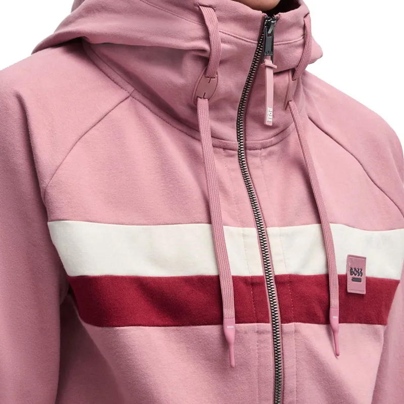 BOSS Equestrian Riva Women's Full Zip Hoodie - Rose Haze-3