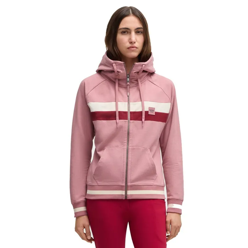 BOSS Equestrian Riva Women's Full Zip Hoodie - Rose Haze