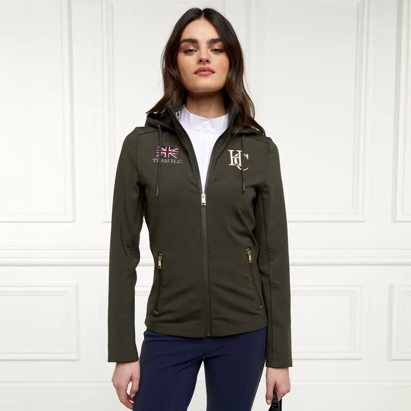 Holland Cooper Rocana Womens Softshell Jacket - Heritage Khaki-1
