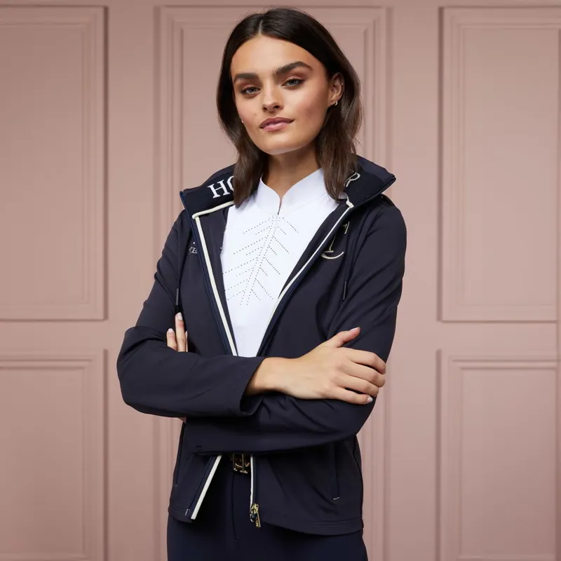 Holland Cooper Rocana Womens Softshell Jacket - Ink Navy-4
