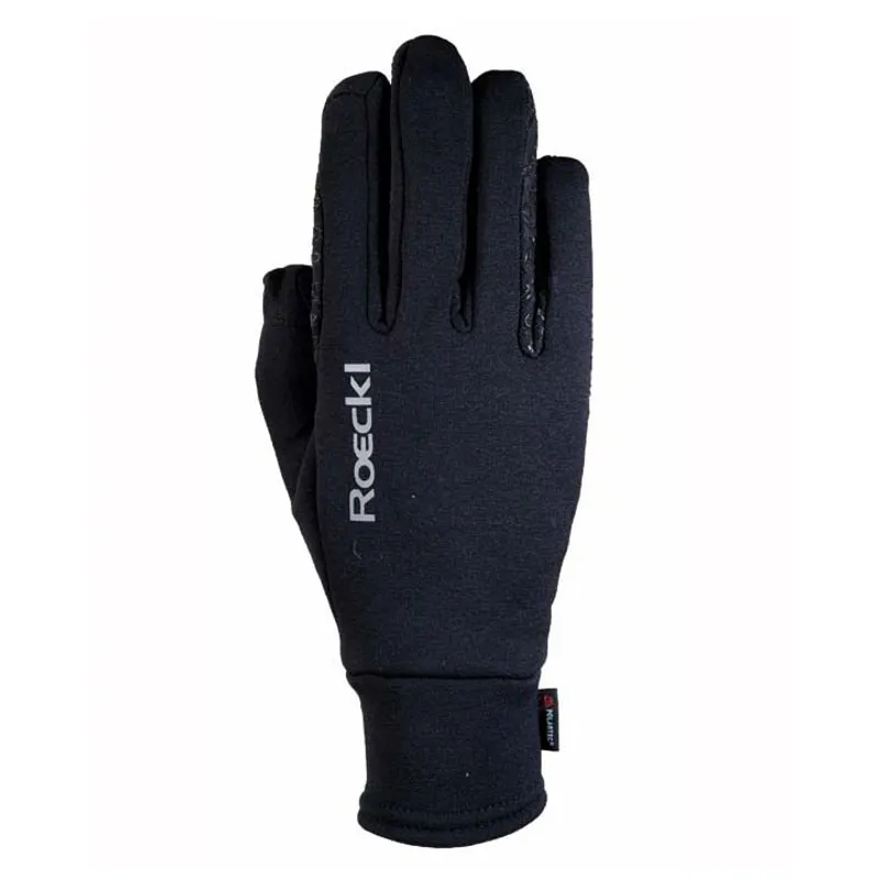 Roeckl Weldon Polartec Adult Riding Gloves - Black