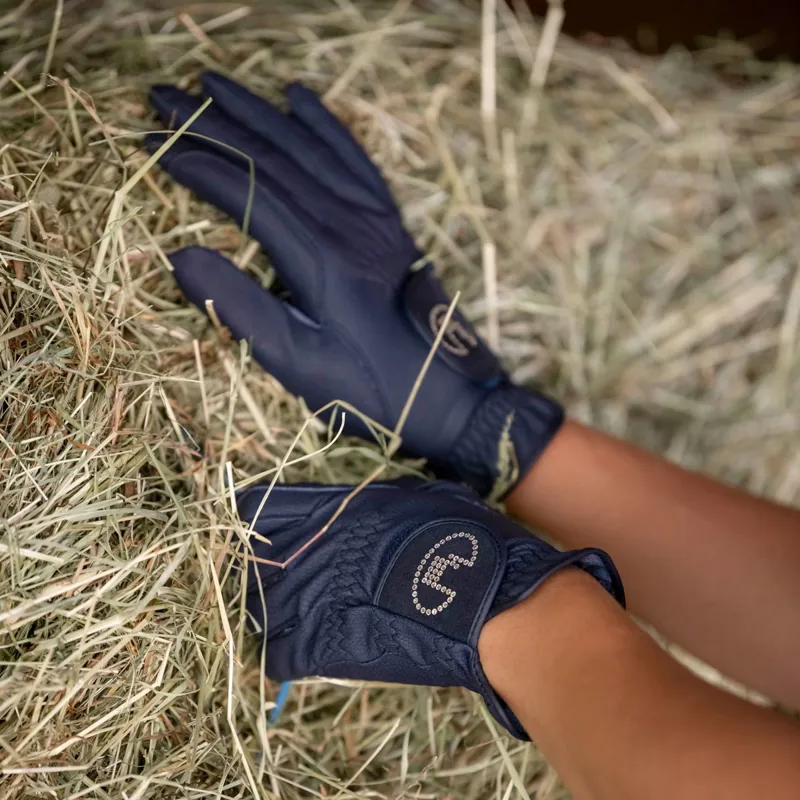 Roeckl Lisboa Adult Riding Gloves - Navy-5