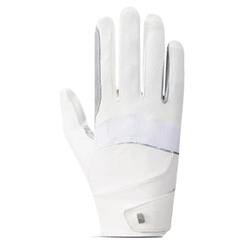 Roeckl Manecaress Adult Riding Gloves - White