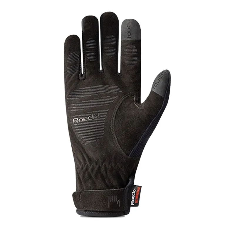 Roeckl Margalita Waterproof Adult Riding Gloves - Black-1