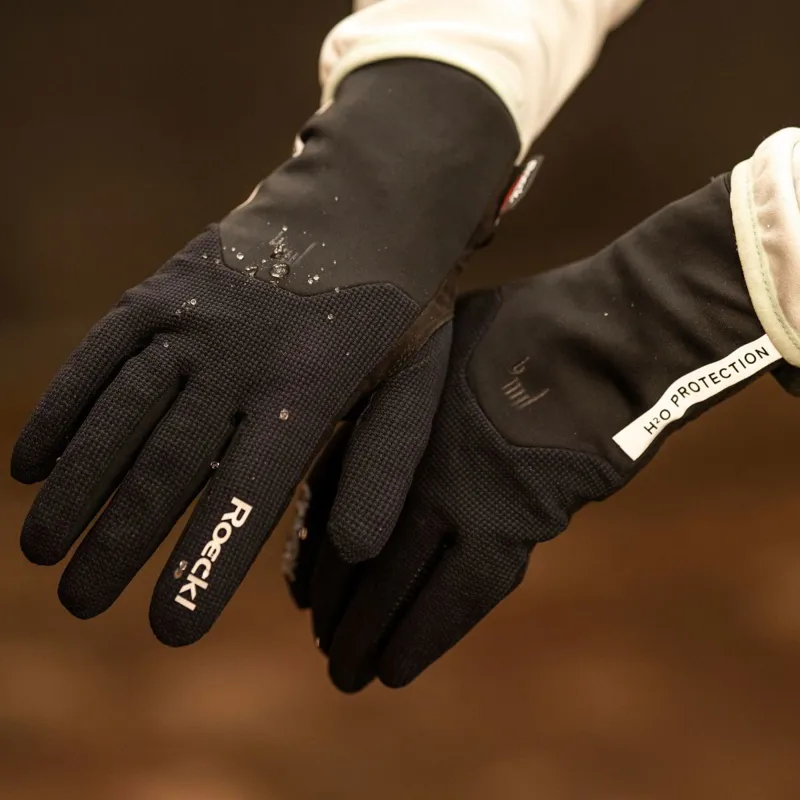Roeckl Margalita Waterproof Adult Riding Gloves - Black-5