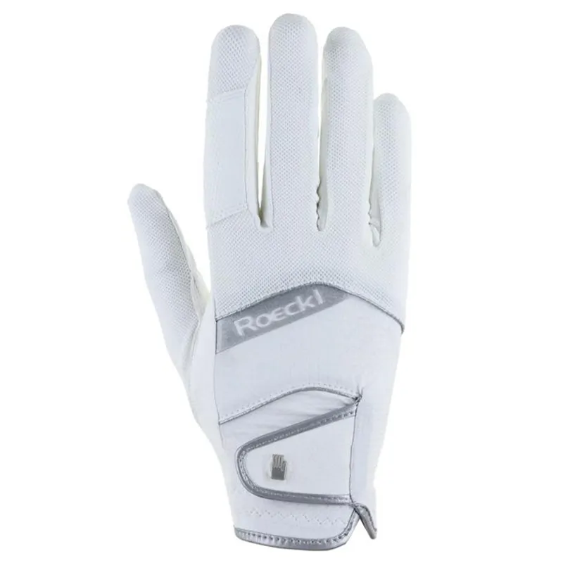 Roeckl Millero Adults Riding Gloves - White