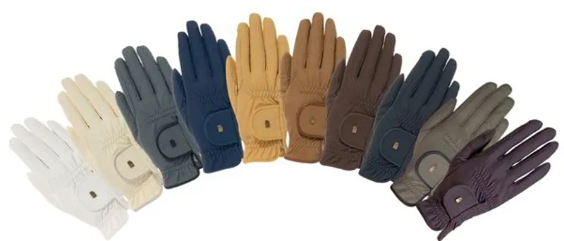 Roeckl Chester Roeck-Grip Adults Riding Gloves - Marine Navy-2
