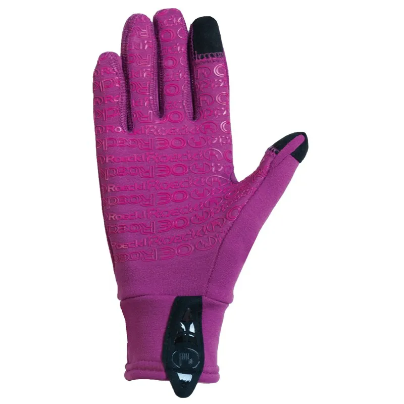 Roeckl Weldon Polartec Adult Winter Riding Gloves - Berry-3