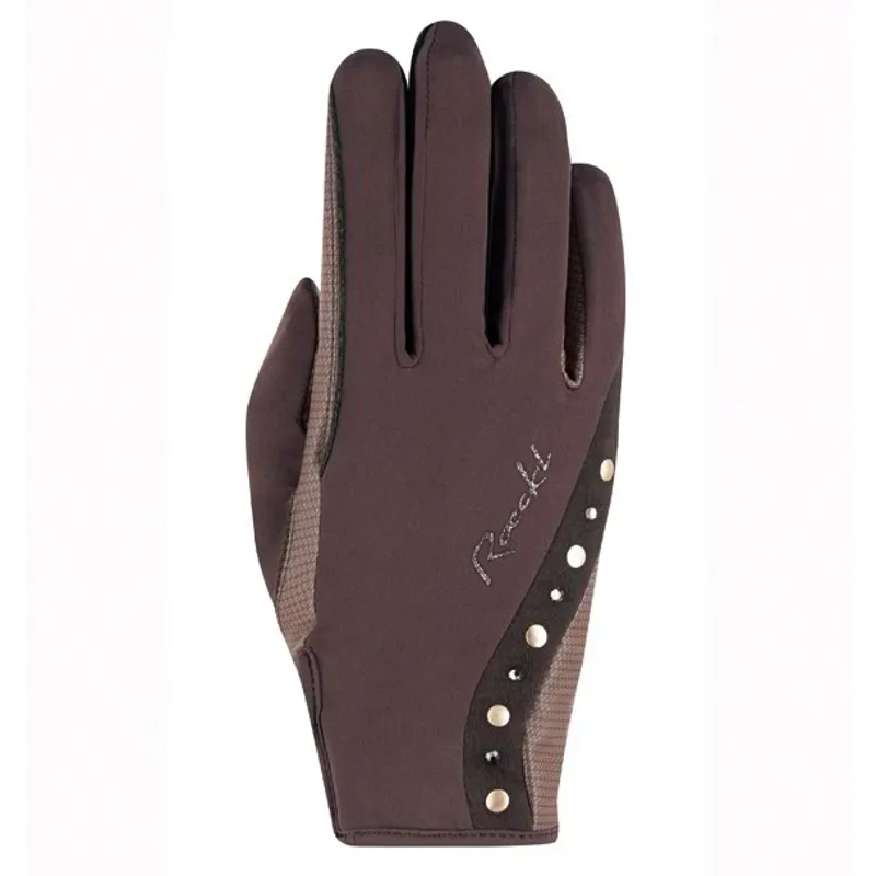 Roeckl Jardy Winter Adult Riding Gloves - Mocha