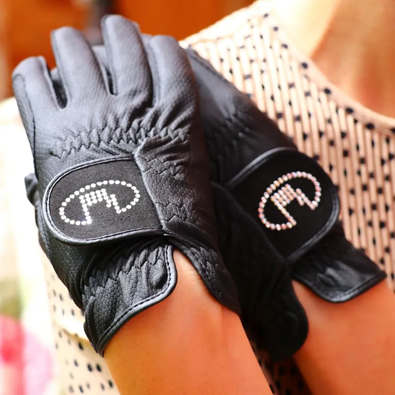 Roeckl Lisboa Adult Riding Gloves - Black-1
